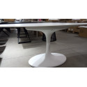 Стол AVOLA 180 MATT WHITE MARBLE SOLID CERAMIC/WHITE фото Stolmag