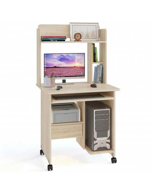 Компьютерный стол с надстройкой СОКОЛ КСТ-10.1 + КН-01 Фабрика «СОКОЛ» фото