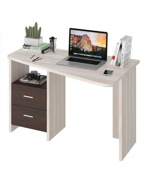 Компьютерный стол Домино Lite СКЛ-Трап120 (правый) Мэрдэс - 8590 ₽