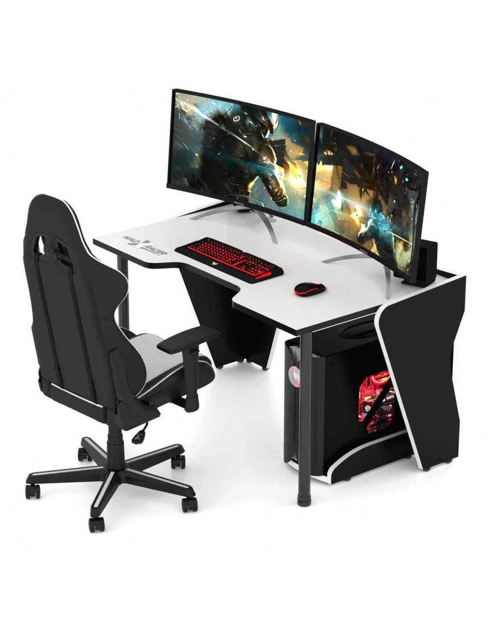 Стол MaDXRacer KING GT16/WHITE фото Stolmag