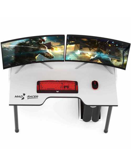 Стол MaDXRacer KING GT16/WHITE фото Stolmag