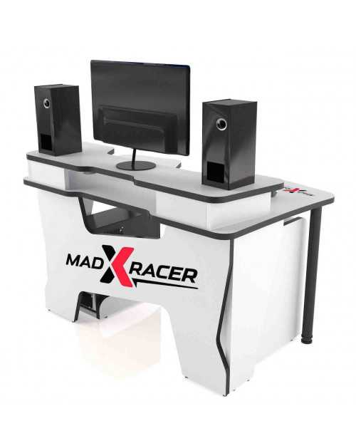 Стол MaDXRacer COMFORT GT12N/WHITE-B фото Stolmag