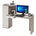 Компьютерный стол Домино Lite СКЛ-Прям130+ШК (правый) Мэрдэс - 12090 ₽