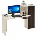 Компьютерный стол Домино Lite СКЛ-Прям130+ШК (левый)