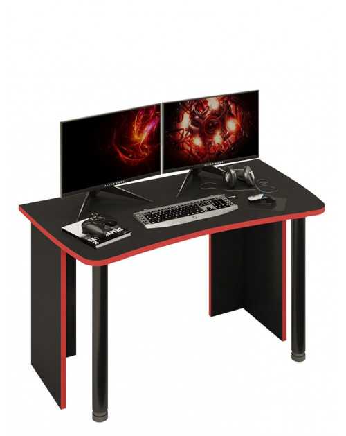Игровой компьютерный стол СКЛ-Софт140Ч Мэрдэс - 9190 ₽