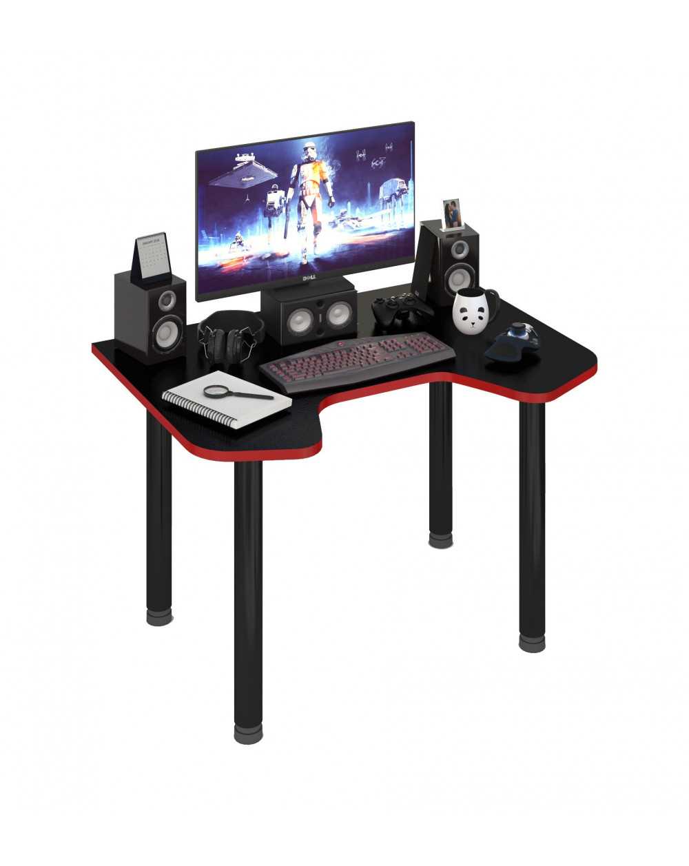 Игровой компьютерный стол СКЛ-ИГР120МОЧ фото Stolmag
