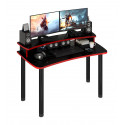 Игровой компьютерный стол СКЛ-СОФТ140МОЧ+НКИЛ140 фото Stolmag