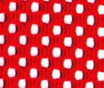 Ткань-сетка - Красный 22